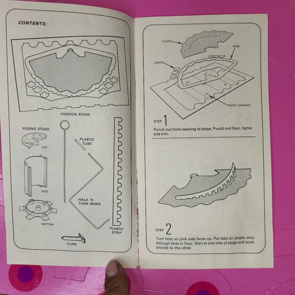 Vintage  1970 Mattel Action World of Barbie Fashion Stage Promo Item in Box - Picture 3 of 8